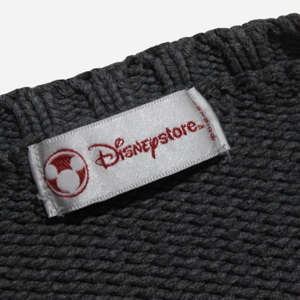 Vintage Y2K Disney Big Bad Wolf Embroidered Knit Sweater - Picture 4 of 6